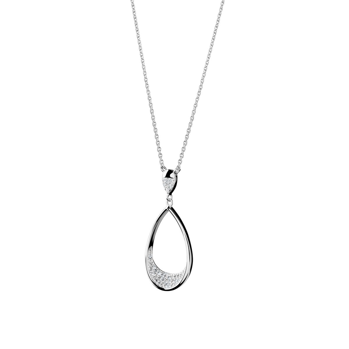 Elegante Halskette mit Tropfenanhänger