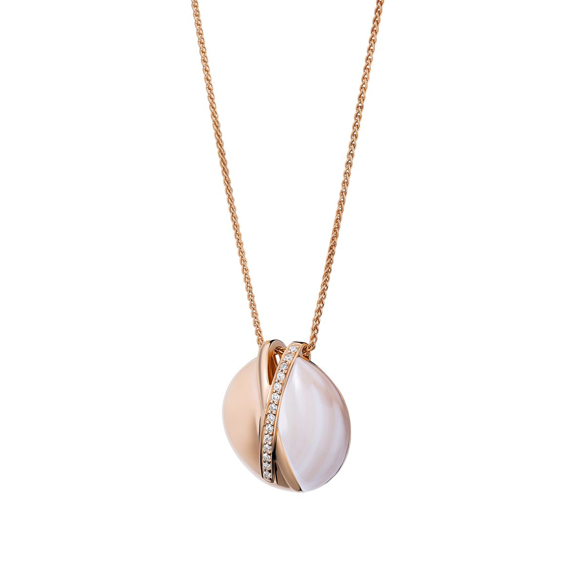 Elegante Moragene Tropfenhalskette