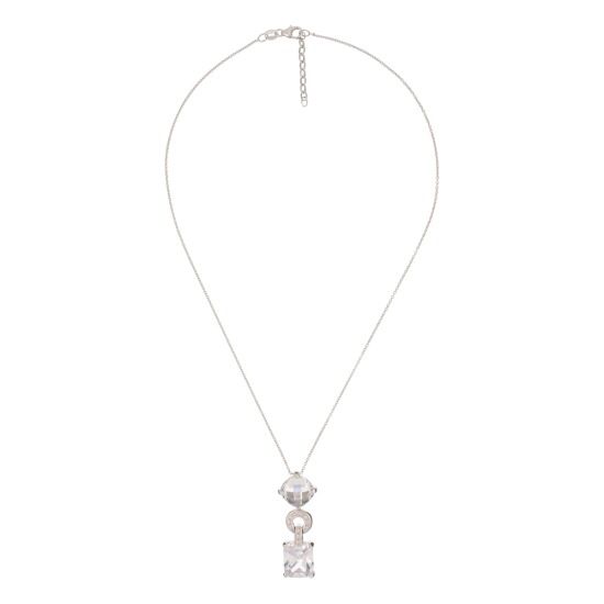 Elegante Halskette mit geometrischem Anhänger