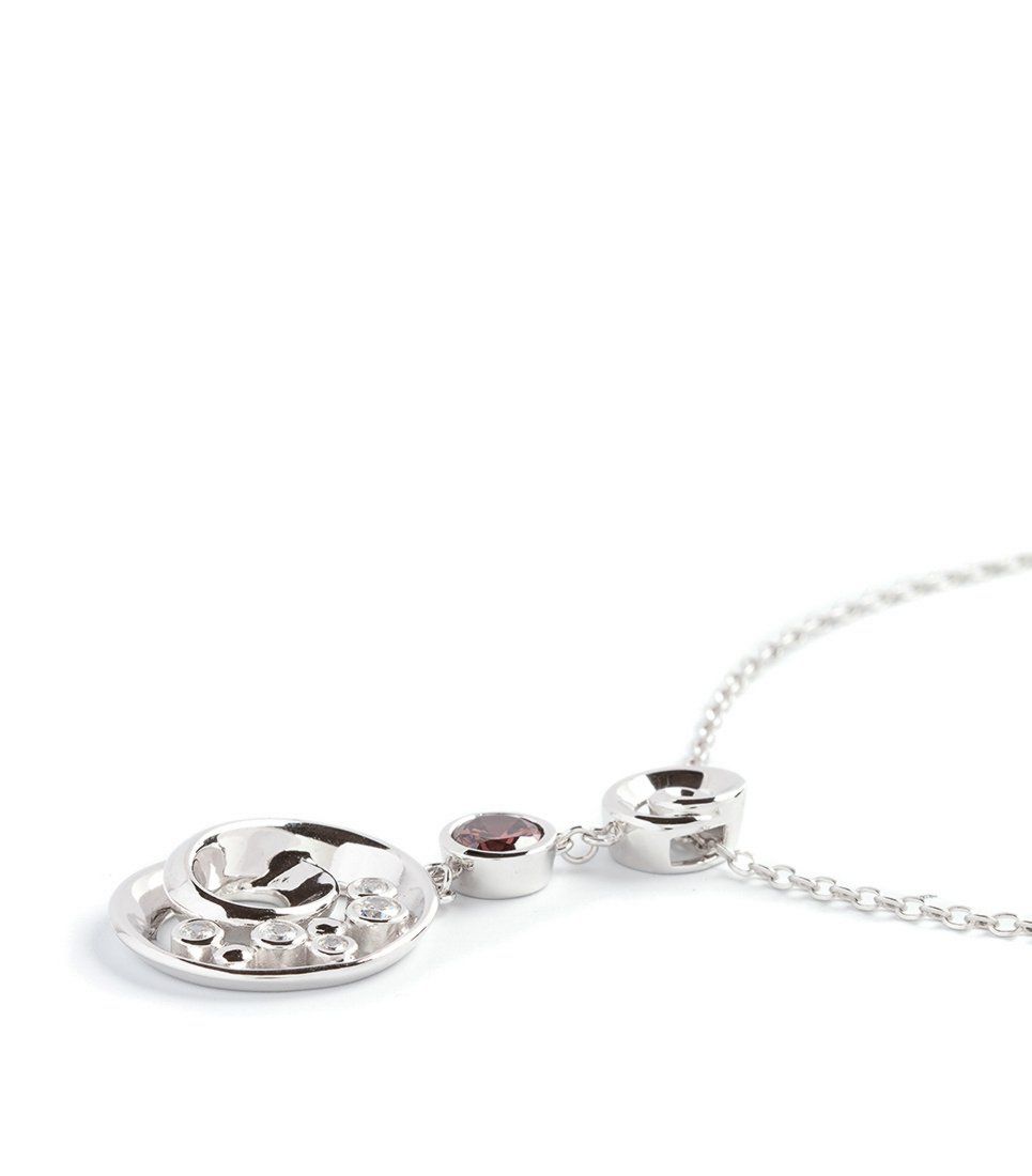 Eleganter Sterling-Silber-Anhänger mit Dreifach-Motiv