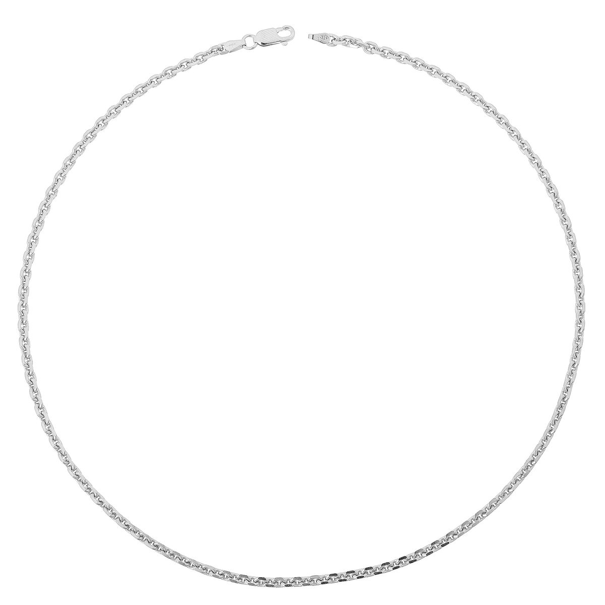 Zeitlose Gliederkette aus Sterlingsilber