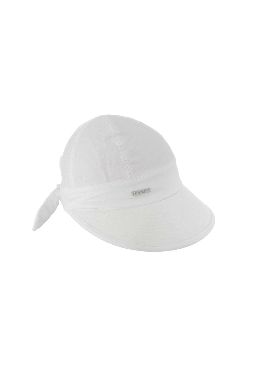 Klassische Schirmmütze mit Bindedetail