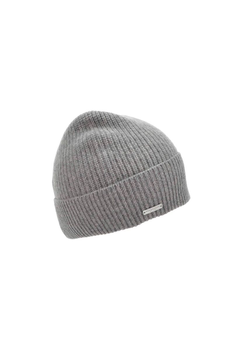 Klassische Rippstrick Kaschmir Beanie Mütze