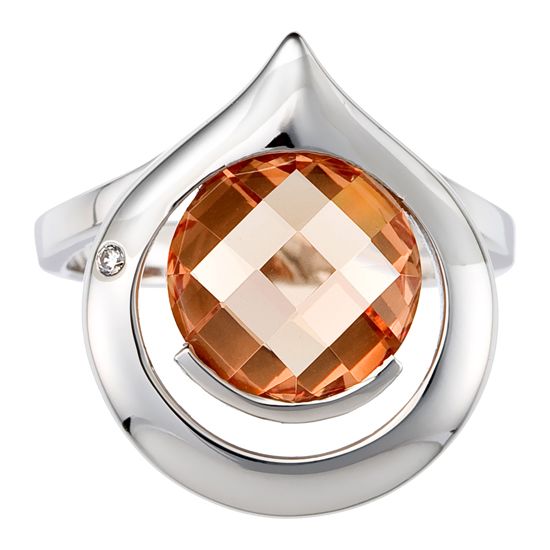 Statement-Ring in Tropfenform