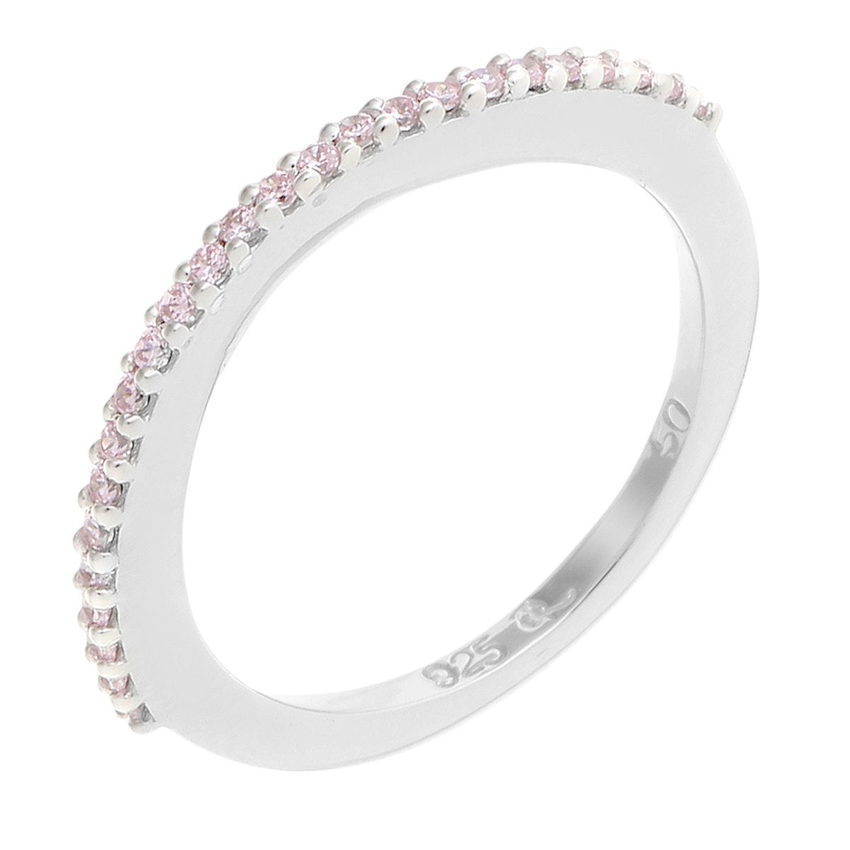 Zarter Pavé-Ring mit Schmucksteinen