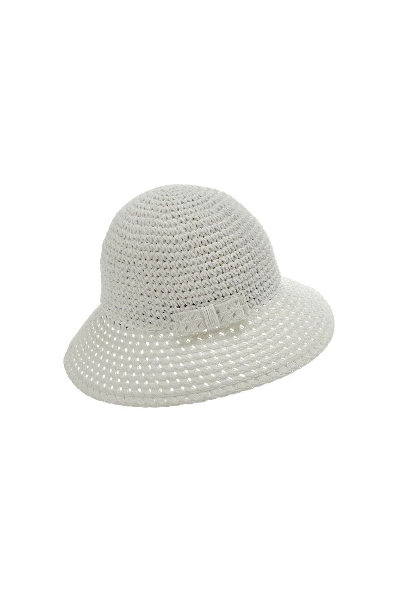 Gehäkelter Papierstroh Glockenhut