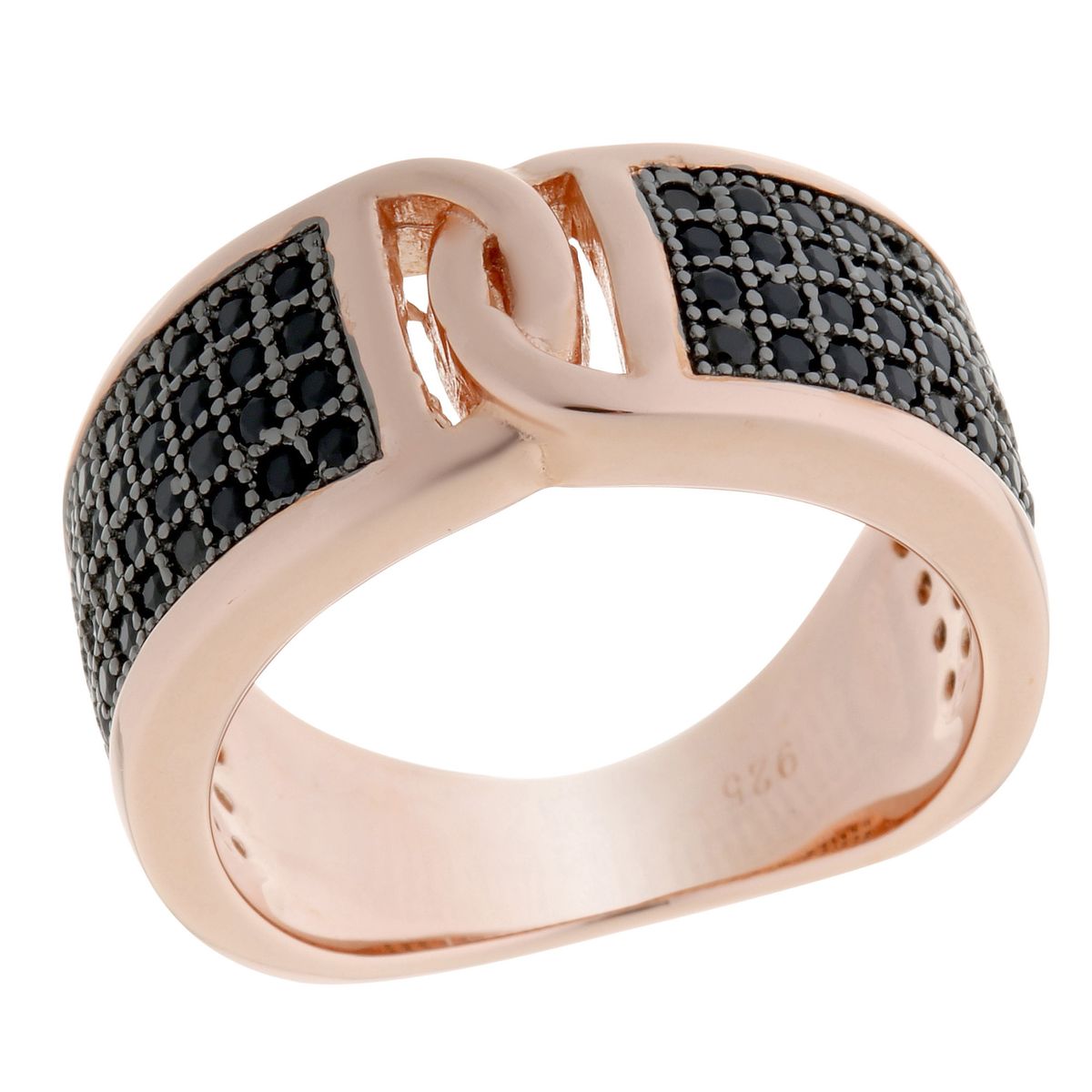 Statement-Ring mit Gliederketten-Design