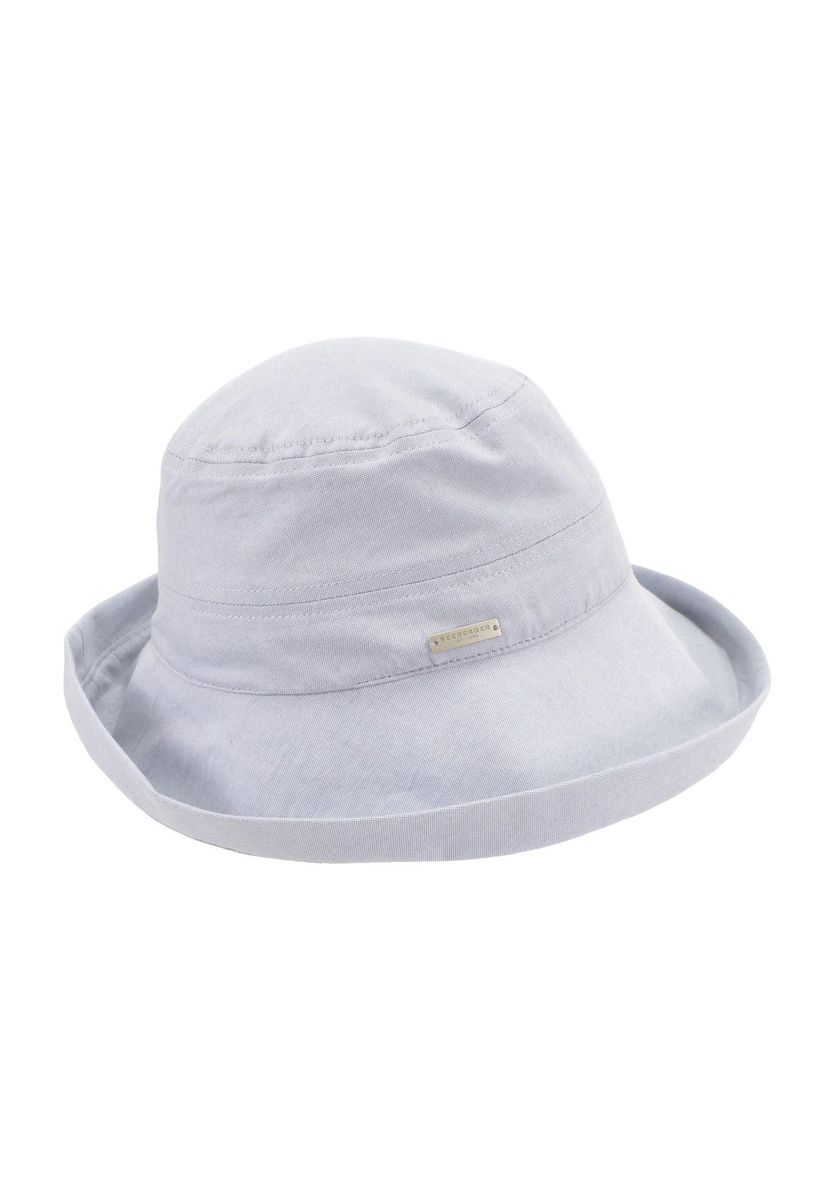 Klassischer Baumwoll-Bucket Hat mit Krempe