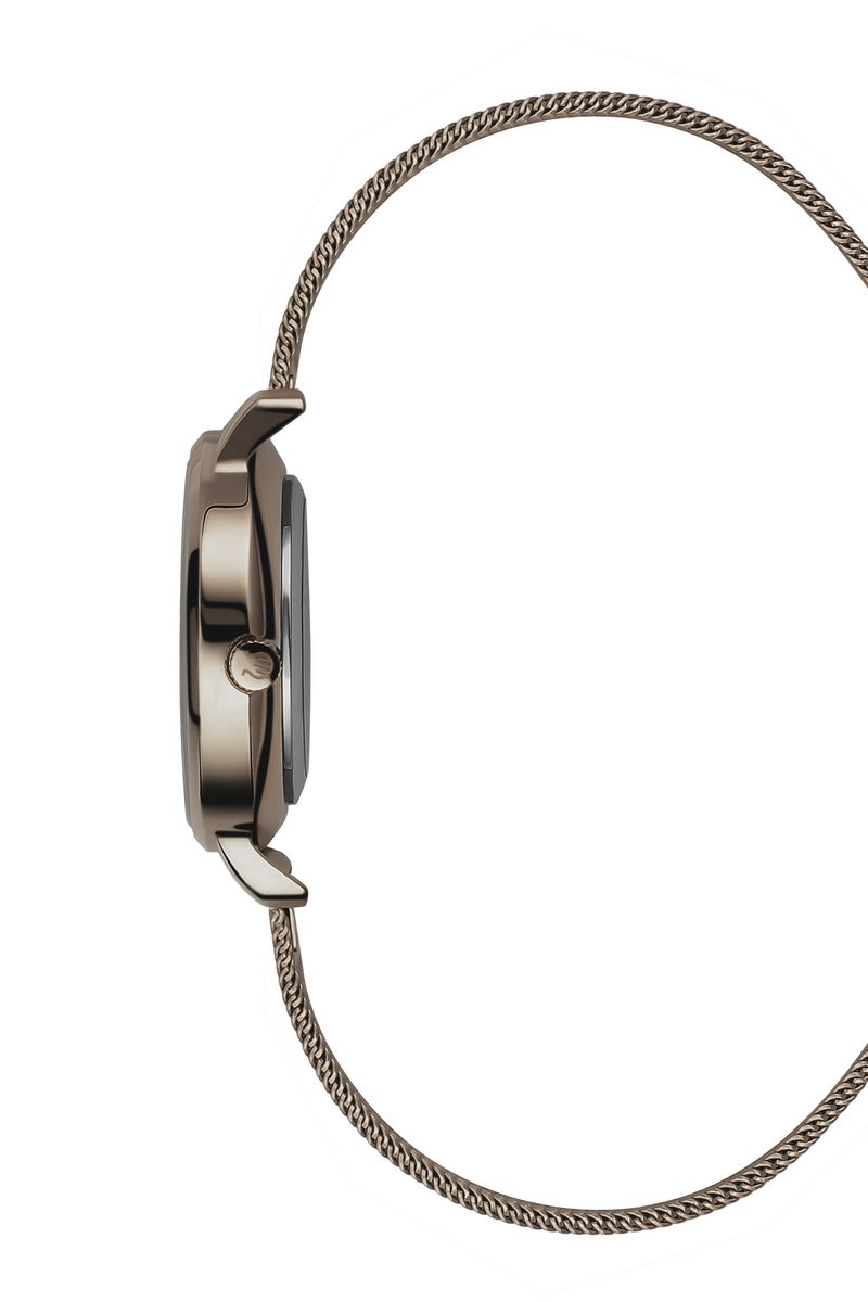 Minimalistische Mesh-Armband Analoguhr