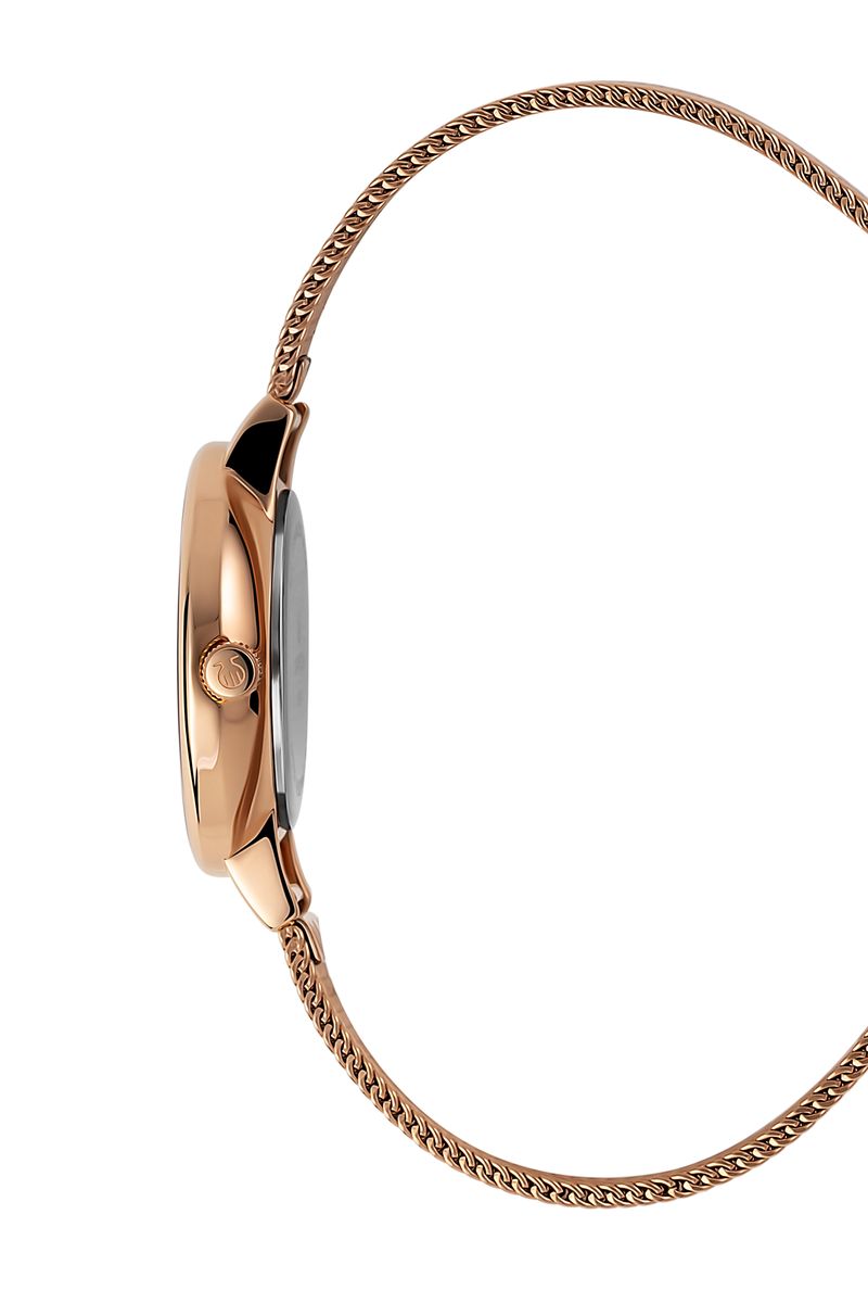 Elegante Uhr mit Marmormuster