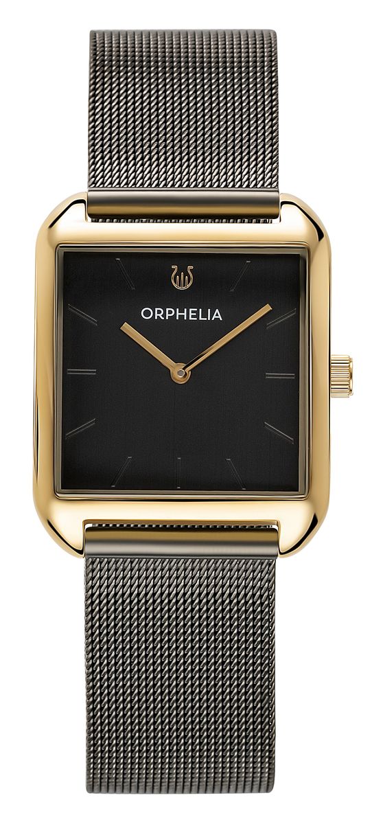 Klassische Rechteckige Milanaise-Uhr