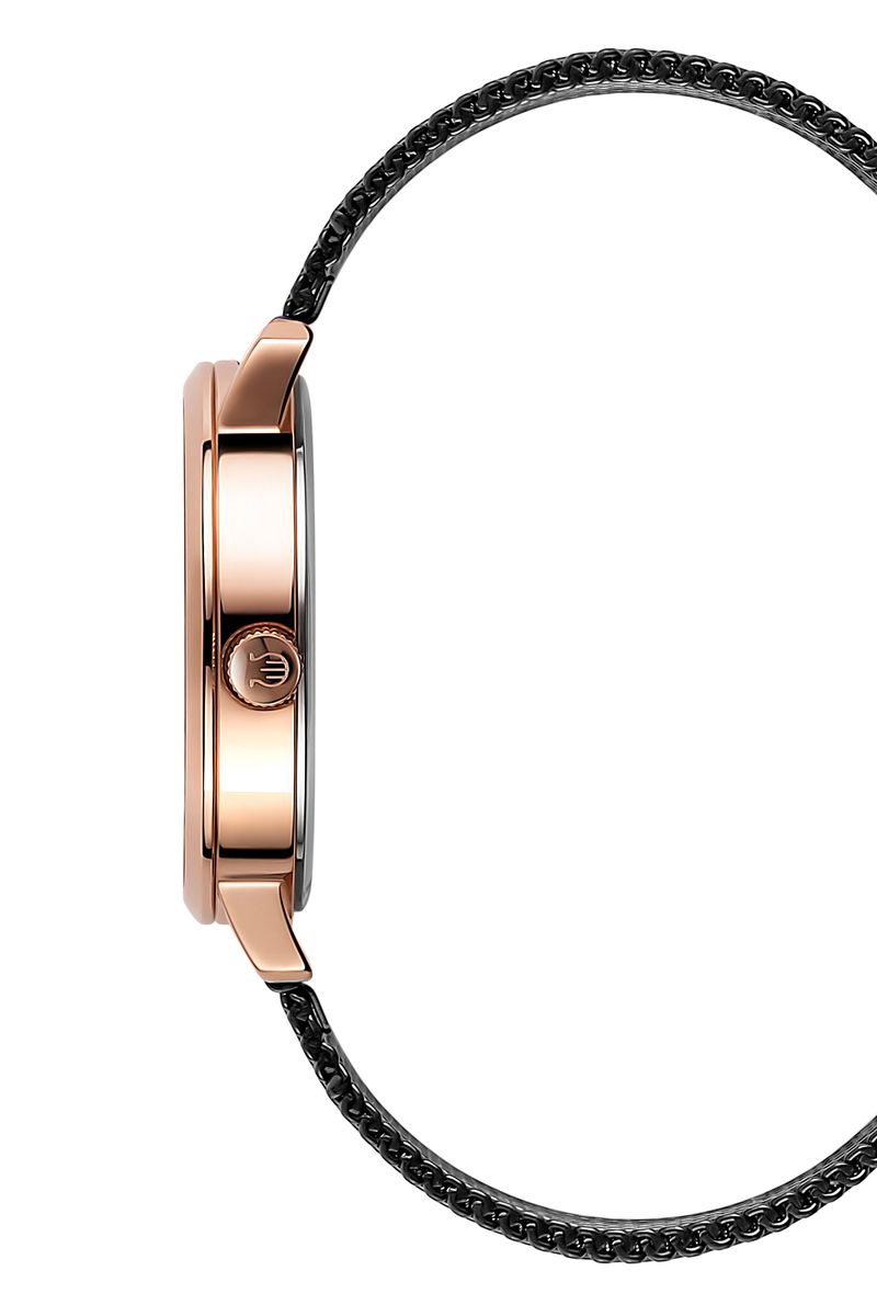 Minimalistische Mesh-Armbanduhr
