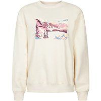 Sweatshirt mit Berglandschafts-Grafik
