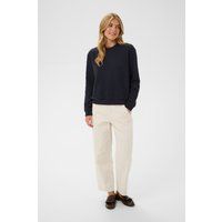 Sweatshirt mit Herz-Strukturmuster