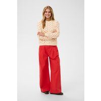Lockerer Sweatshirt mit Herz-Motiv