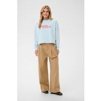 Oversize-Sweatshirt mit Grafik-Print