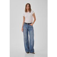 Entspannte Denim-Jeans mit geradem Bein