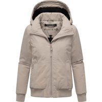 Sportliche Bomber-Winterjacke mit Kapuze