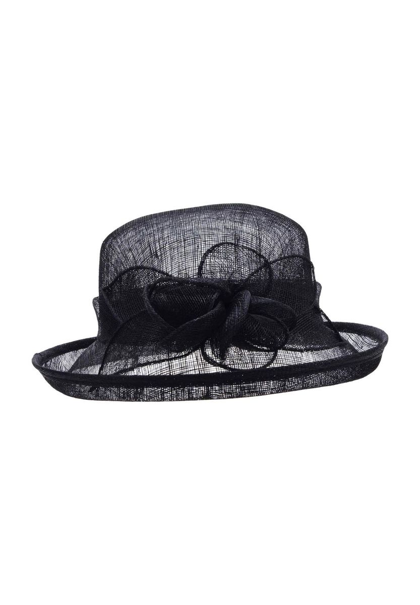 Eleganter Bolero-Anlasshut mit Blume