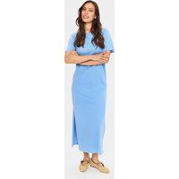 Lässiges Midi-T-Shirt-Kleid aus Baumwolle