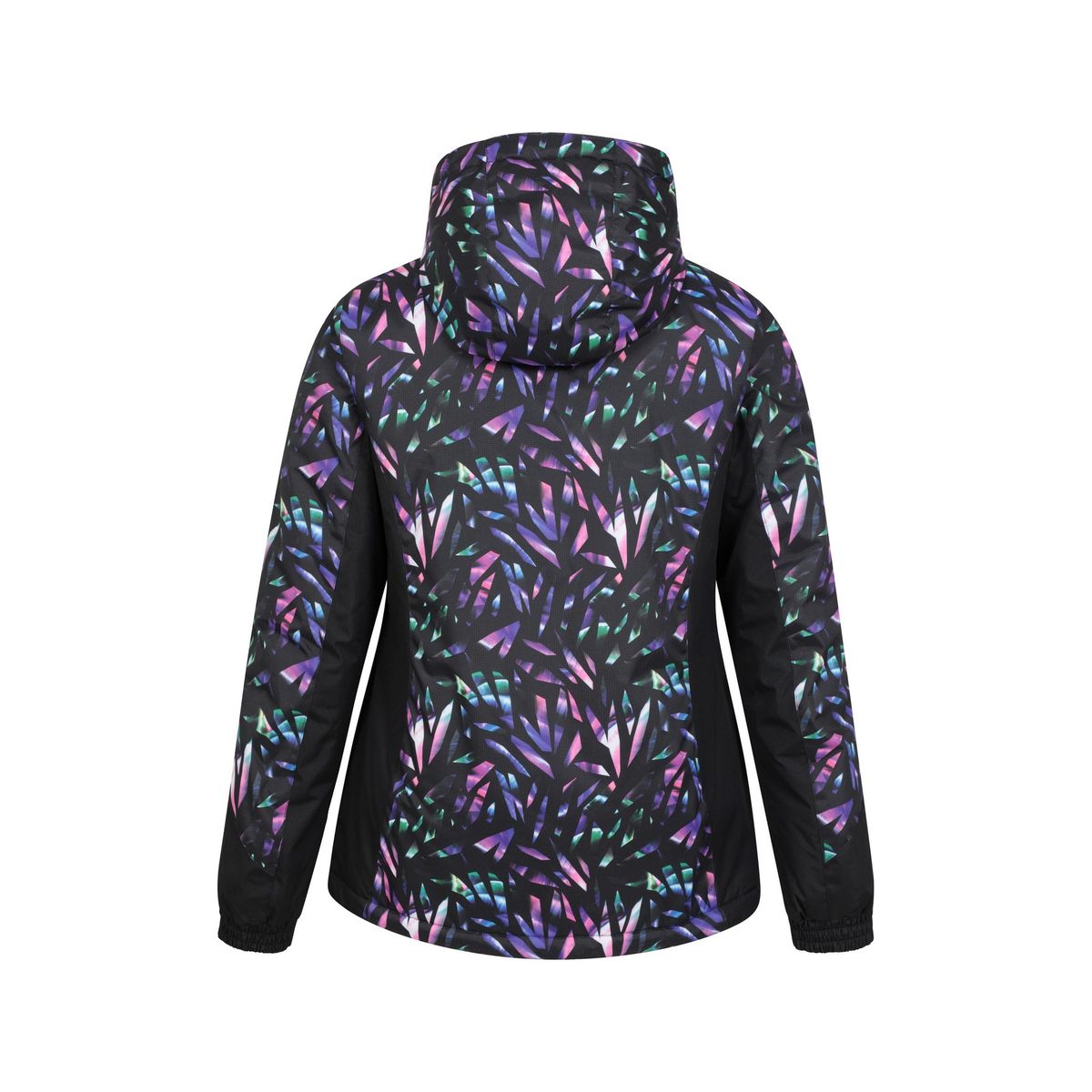 Skijacke mit Kaleidoskop-Muster