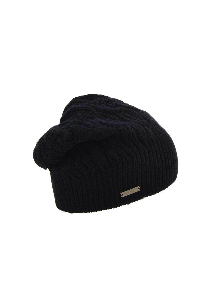 Geflochtene Strick-Wintermütze