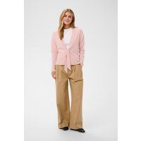 Weiche Strickjacke mit Bindedetail