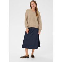 Relaxter Strickpullover mit V-Ausschnitt