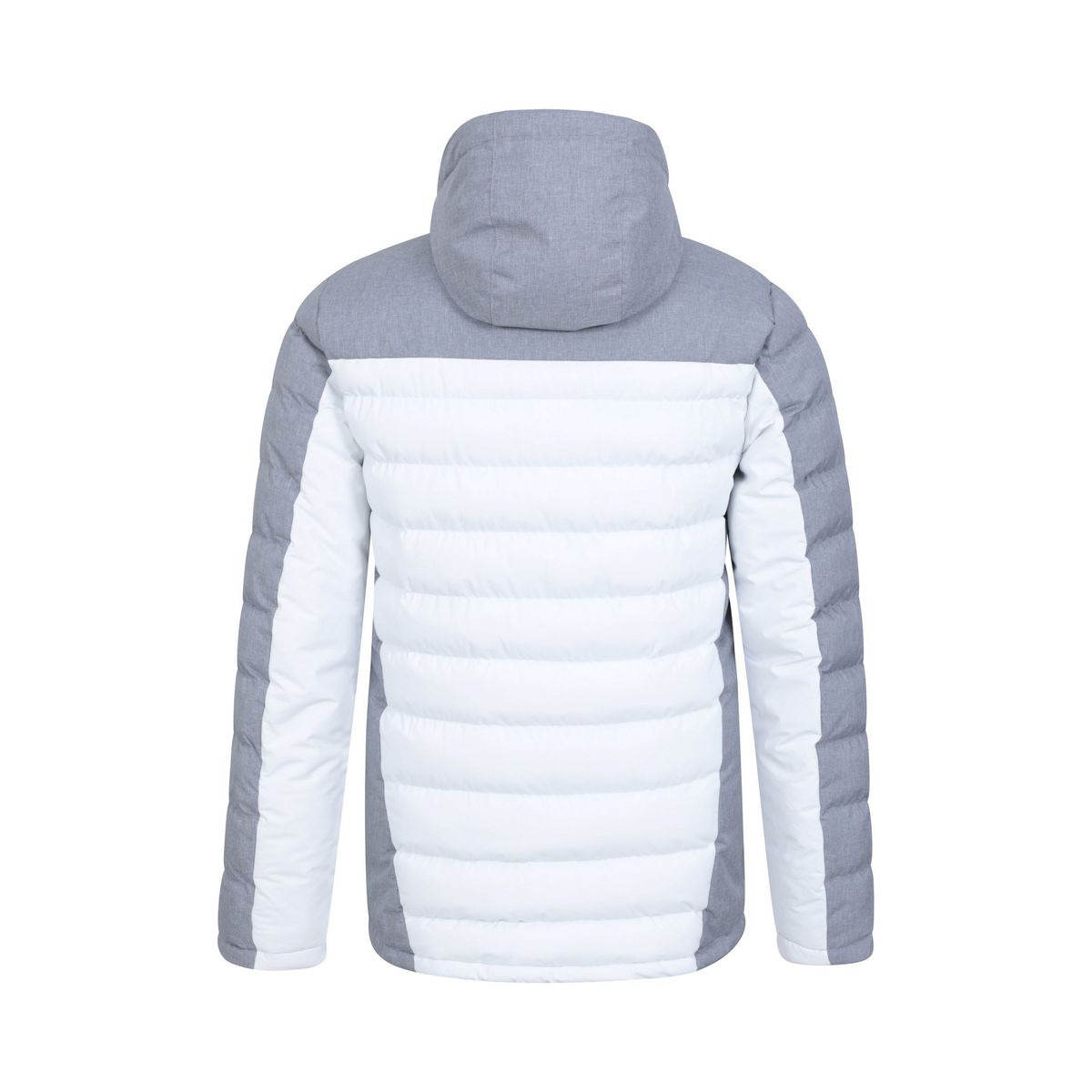Isolierte Skijacke im Colorblock-Design