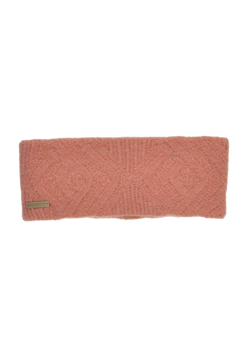 Gestricktes Stirnband mit Alpaka-Wolle