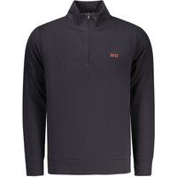Half-Zip Sweatshirt aus Baumwollmix
