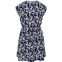 Ärmelloses A-Linien-Kleid mit Gänseblümchen-Muster