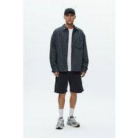 Locker geschnittene Karo-Hemdjacke