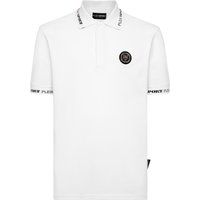 Piqué-Poloshirt mit Logo-Details