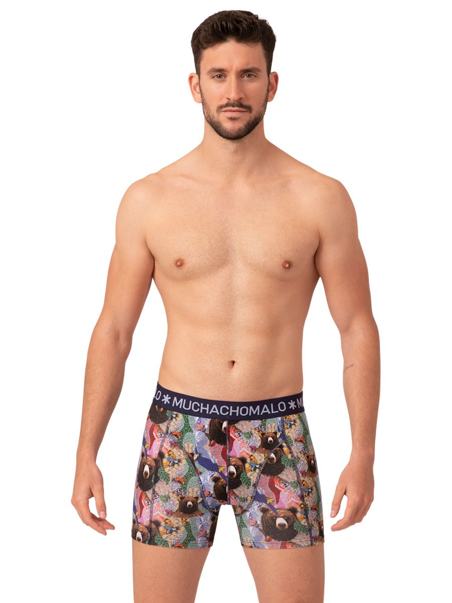 Baumwoll-Boxershorts im Multipack