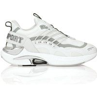 Futuristische Laufschuhe mit Chrome-Details