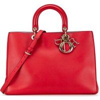 Strukturierte Diorissimo Leder-Tote
