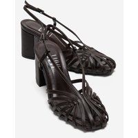Riemchen-Sandalen mit Blockabsatz