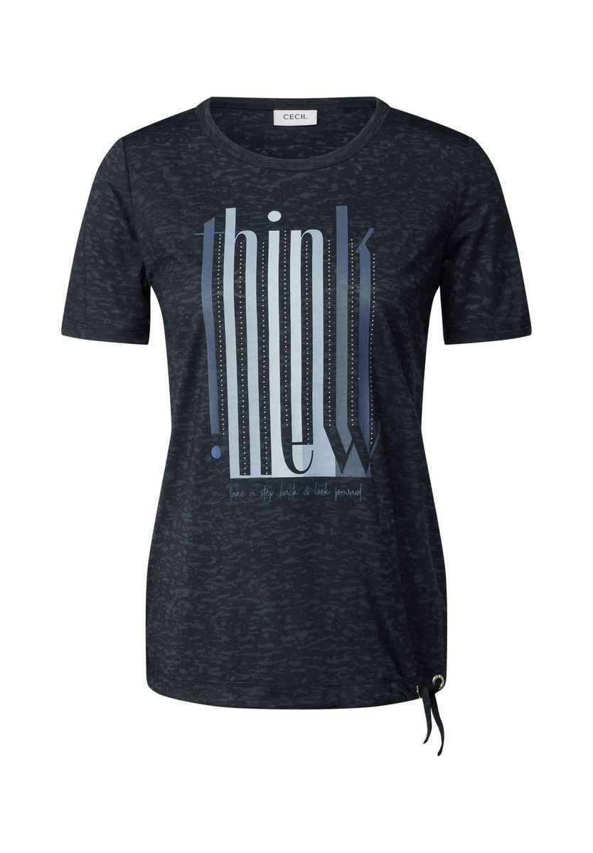 T-Shirt mit Grafikdruck und Rundhalsausschnitt