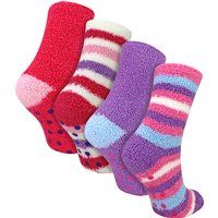 Kuschelige Flauschige Bettsocken mit Noppen