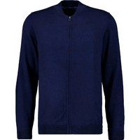 Klassische Strickjacke mit Reißverschluss