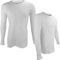 Geripptes Thermo-Langarmshirt