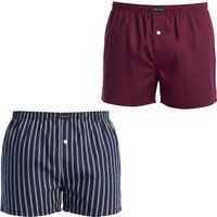 Klassische weit geschnittene Baumwoll-Boxershorts