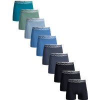 Elastische Boxershorts mit Logo-Bund