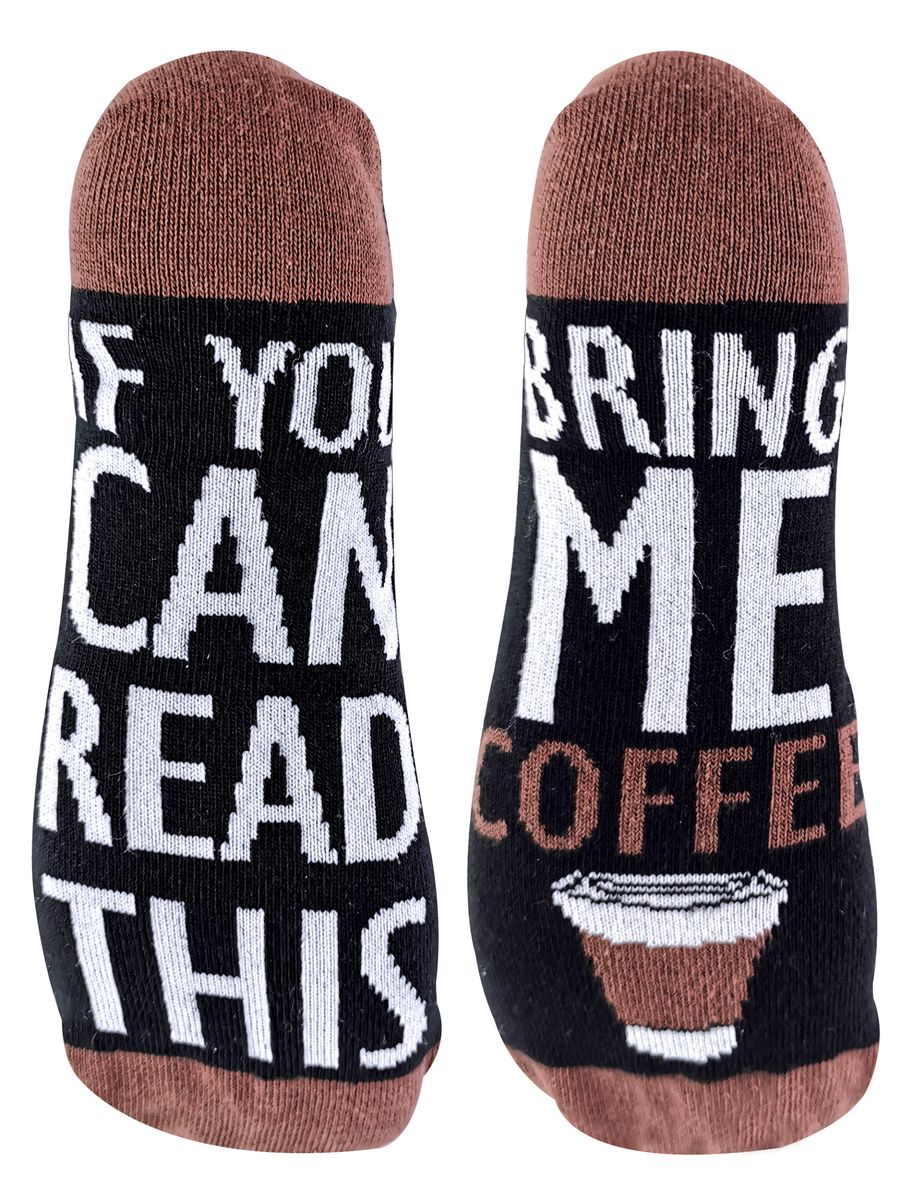 Bring mir Kaffee Spruchsocken