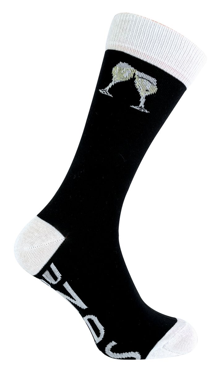 Lustige Prosecco-Spruch Socken