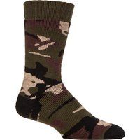 Gepolsterte Thermo-Wandersocken mit Tarnmuster