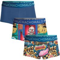 Boxershorts-Set mit künstlerischem Jahrmarkt-Print