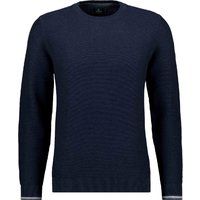Strukturierter Rundhals-Strickpullover