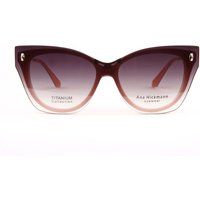 Schicke Cat-Eye-Sonnenbrille mit Farbverlauf